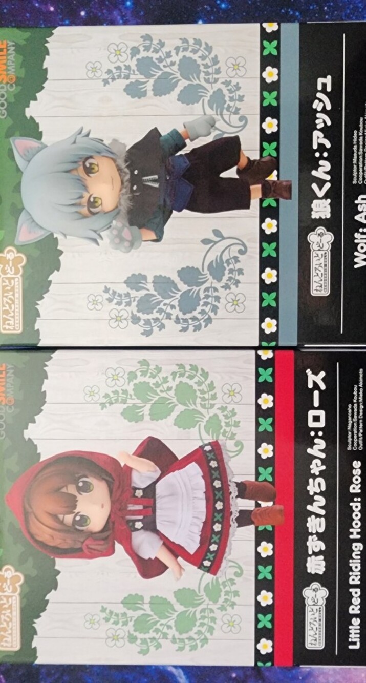 Nendoroid Doll Little Red Riding Hood Rose & Wolf Ash Set